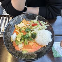 Rotes Curry  at LÚA 9 in Marburg