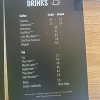 Menu  at Keep Bañana in Munich