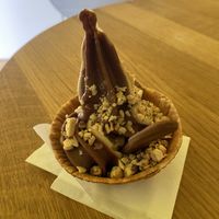 Banana Twist Soft Serve  at Keep Bañana in Munich