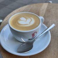 Cappuccino at Keep Bañana in Munich