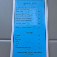 Menu as of 12 August 2026 at Keep Bañana in Munich