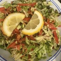 Mixed salad   at Taj Indian Restaurant in Girona