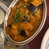 Bengan bhaji  at Taj Indian Restaurant in Girona