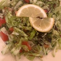 Mixed salad  at Taj Indian Restaurant in Girona