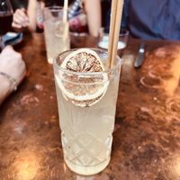 A bedazzled Shikanji (non-alcoholic) drink. So good!  at Ettan in Palo Alto