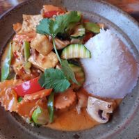 Gemüse Curry mit Tofu und Reis at Ong Tao in Oberursel