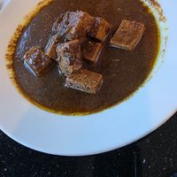 Fasenjan Stew with tofu at Amoo's in Mclean