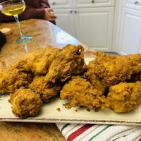 Fried chicken   at Doomie's Home Cookin' in Hollywood