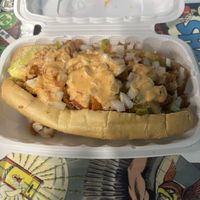 Shrimp po boy   at Doomie's Home Cookin' in Hollywood