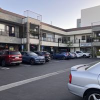 Won't miss this parking lot  at Doomie's Home Cookin' in Hollywood