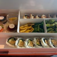 Vegan spicy tuna and vegan Cali roll  at Japango in Orlando