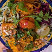 Thai platter at New Zealand Story in Seoul