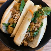 Tofu banh mi (8,2€) at  Banh Mi Express in Brussels