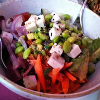 Poke bol at Miss Sushi in Jerez