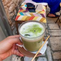   at Augusto Specialty Coffee Shop in Rovinj