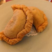 Mini calzone at MagnEtico Bistrò in Porto Azzurro