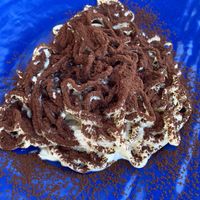 Spaghetti gorgonzola e cacao amaro   at MagnEtico Bistrò in Porto Azzurro