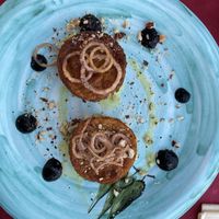 Tortino di ceci   at MagnEtico Bistrò in Porto Azzurro