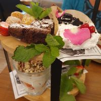 High tea for two at Kattencafé Op z'n Kop in Groningen