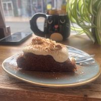 Carrot cake   at Kattencafé Op z'n Kop in Groningen