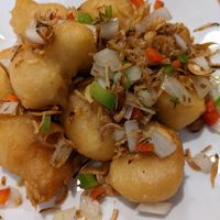 Fried shrimp at SuTao Cafe in Malvern