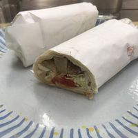 Panini vegano at re BiO in Rome