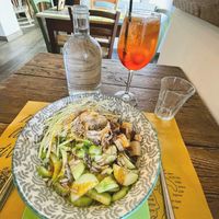 vegan poke at re BiO in Rome