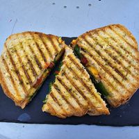 Vegan toast at Nata Pura in Sintra