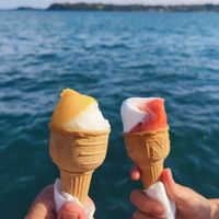  at Gelateria Pinguino Giallo in Gardone Riviera