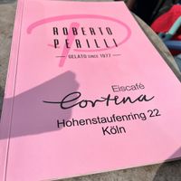   at Eiscafe Cortina in Cologne