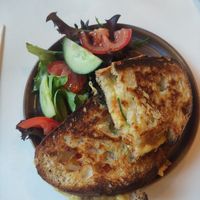 Vegan toastie of the day at Coffee on The Crescent in Leeds