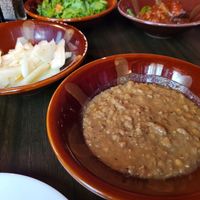 Fennel and lentils at Habibi in Oslo