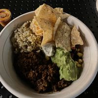 Chorizo fiesta bowl  at NuLeaf in New York City