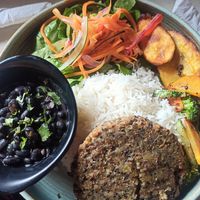 Whole meal at Posada Real in Liberia