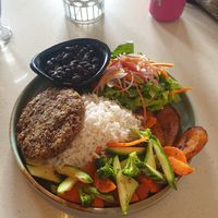 Veggie casado at Posada Real in Liberia