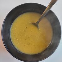 Lentil soup at Tabouleh in Ghent