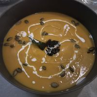 Spicy Thai Butternut Squash Soupp  at Stones Throw in York