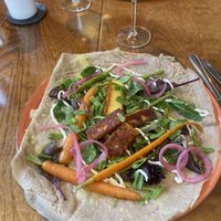 Vegetarian  at Norra Station Café in Ostersund