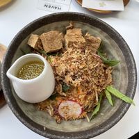 Papaya saladd  at Haven Specialty Coffee in Rosebery