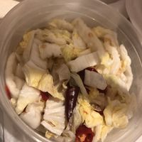 Pickled cabbage   at Stick To My Pot in New York City