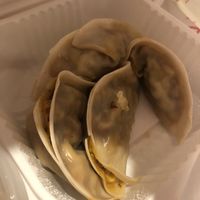 Vegan dumpling   at Stick To My Pot in New York City