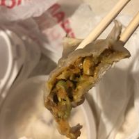 Vegan dumpling   at Stick To My Pot in New York City