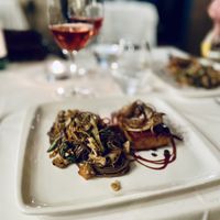 Marinated tofu steak with soba noodles at The Lord Nelson - Maybe closed in Mosta