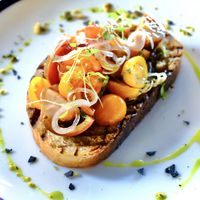 Bruschetta  at Fraser's in West Perth