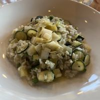 Vegetable risotto  at Fraser's in West Perth