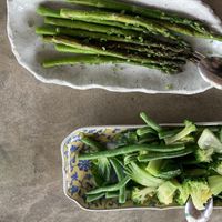 Asparagus & seasonal veggies (sides)  at Fraser's in West Perth