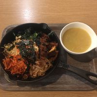 Vegan dolsot bibimbap  at Plant Based Tokyo in Tokyo