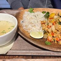 Gapao rice  at Plant Based Tokyo in Tokyo