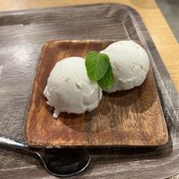Coconut ice cream   at Plant Based Tokyo in Tokyo
