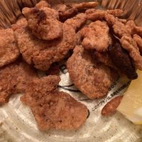 “Chicken” chips.   at Plant Based Tokyo in Tokyo